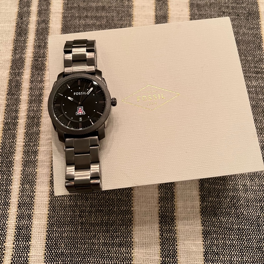 University of Arizona Mens Fossil Watch